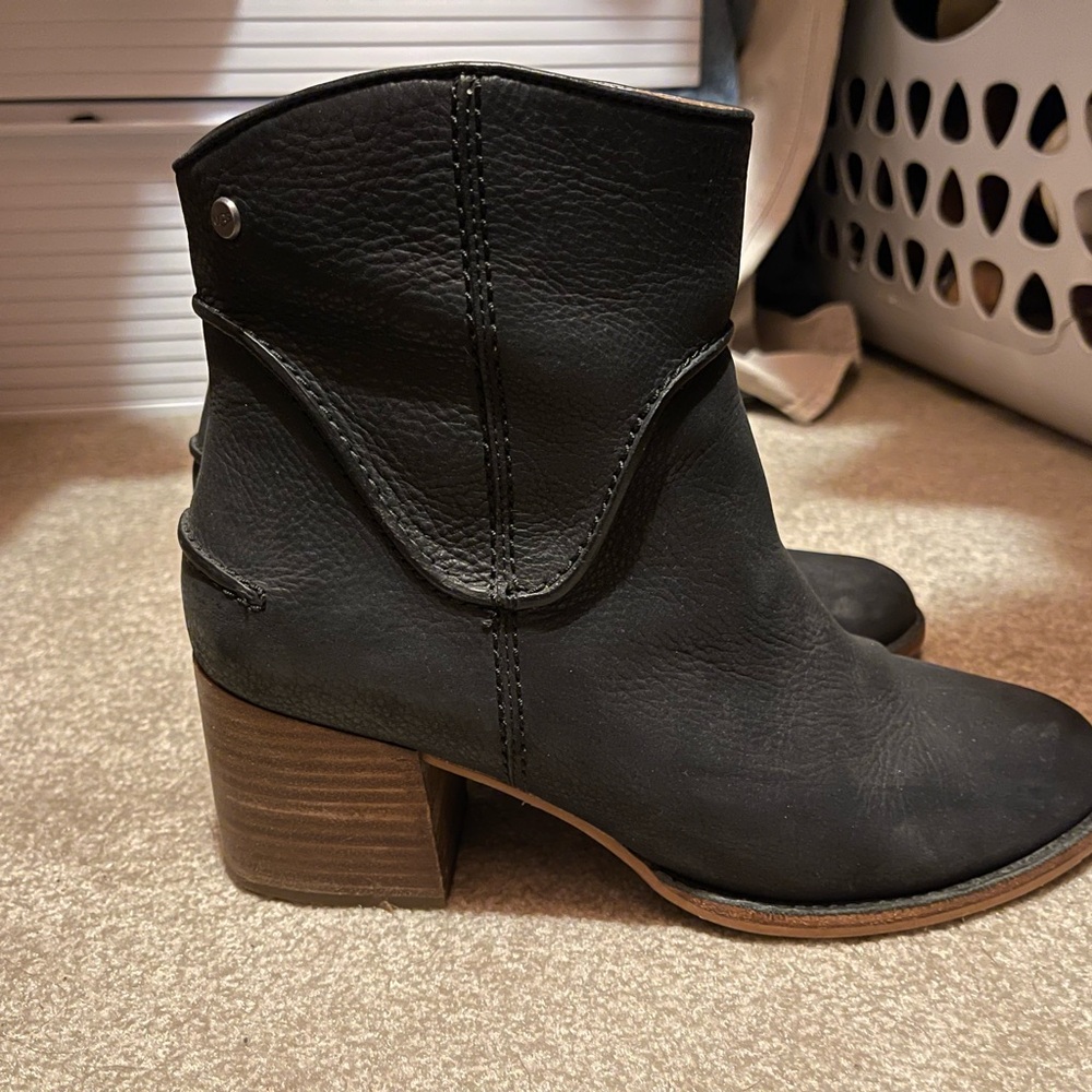 UGG Black Ankle Booties